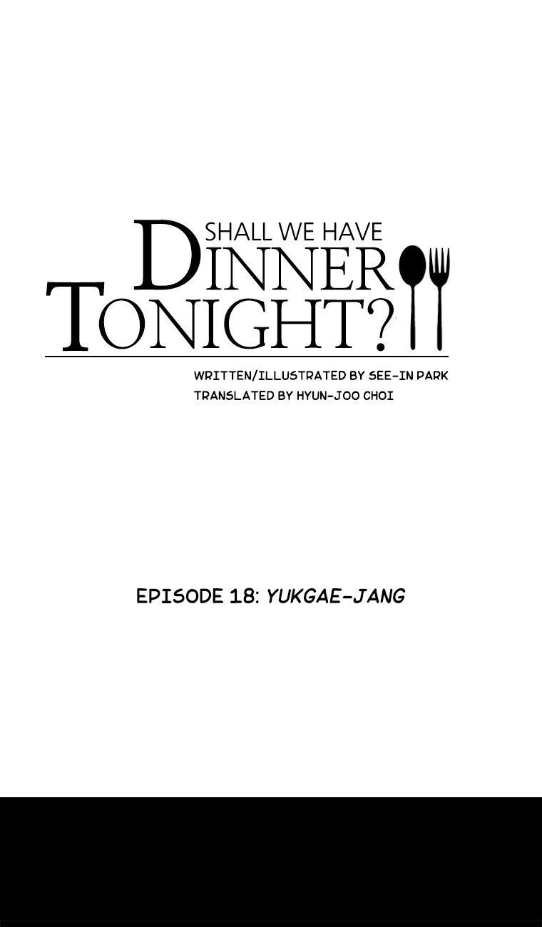 How About Having Dinner Together? Chapter 18