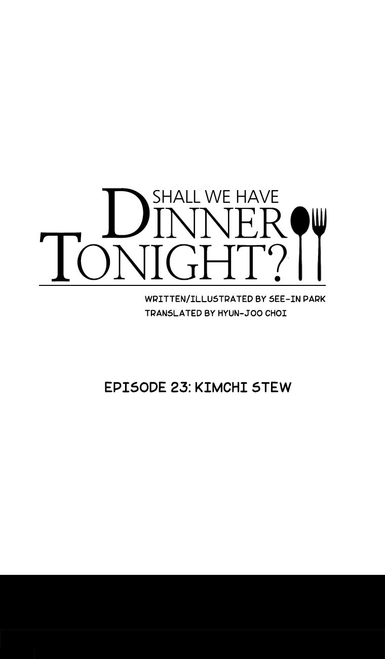 How About Having Dinner Together? Chapter 23