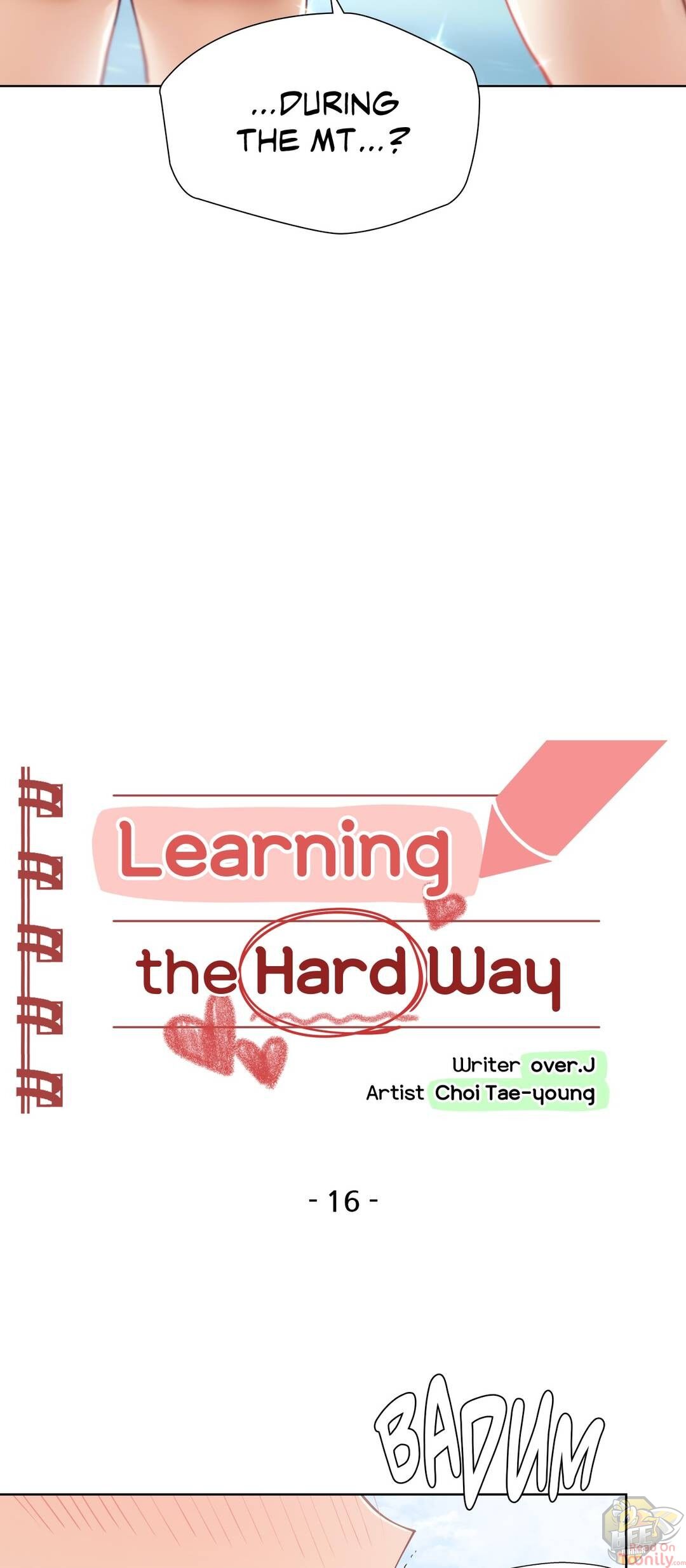 Learning The Hard Way Chapter 16