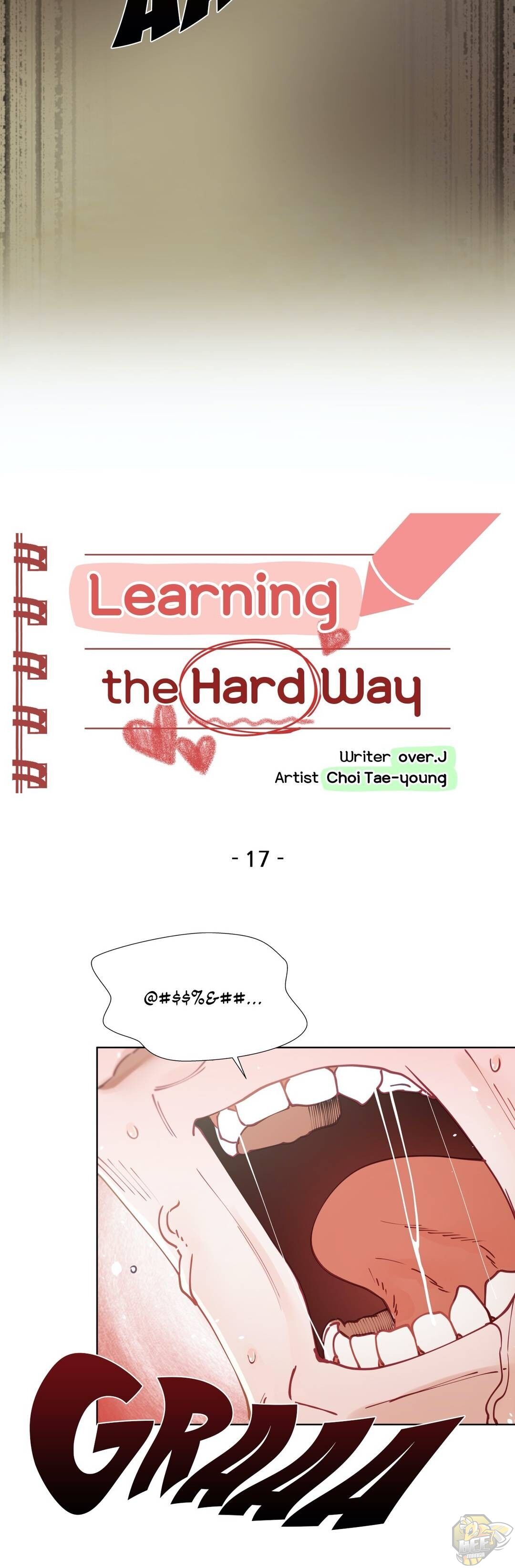 Learning The Hard Way Chapter 17