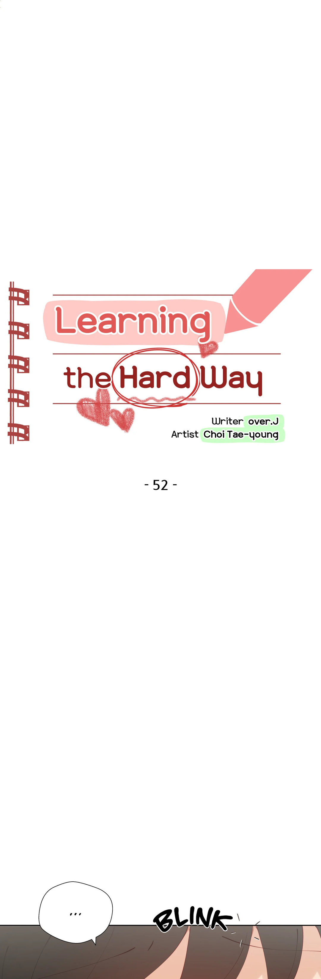 Learning The Hard Way Chapter 52