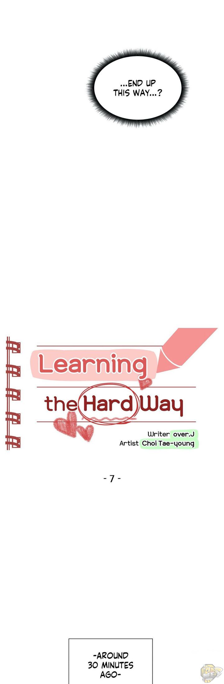 Learning The Hard Way Chapter 7