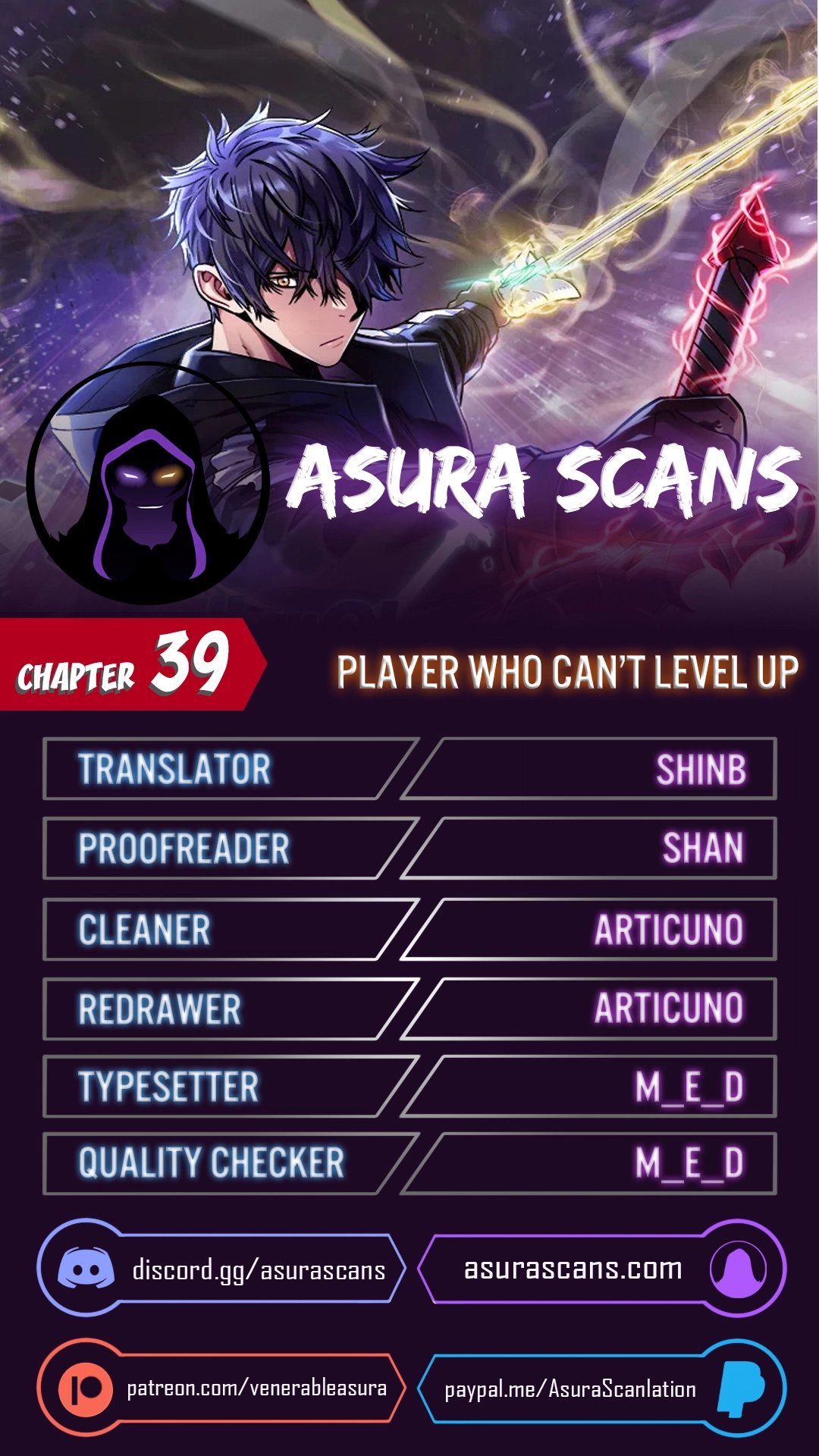 Player Who Can’t Level Up Chapter 39