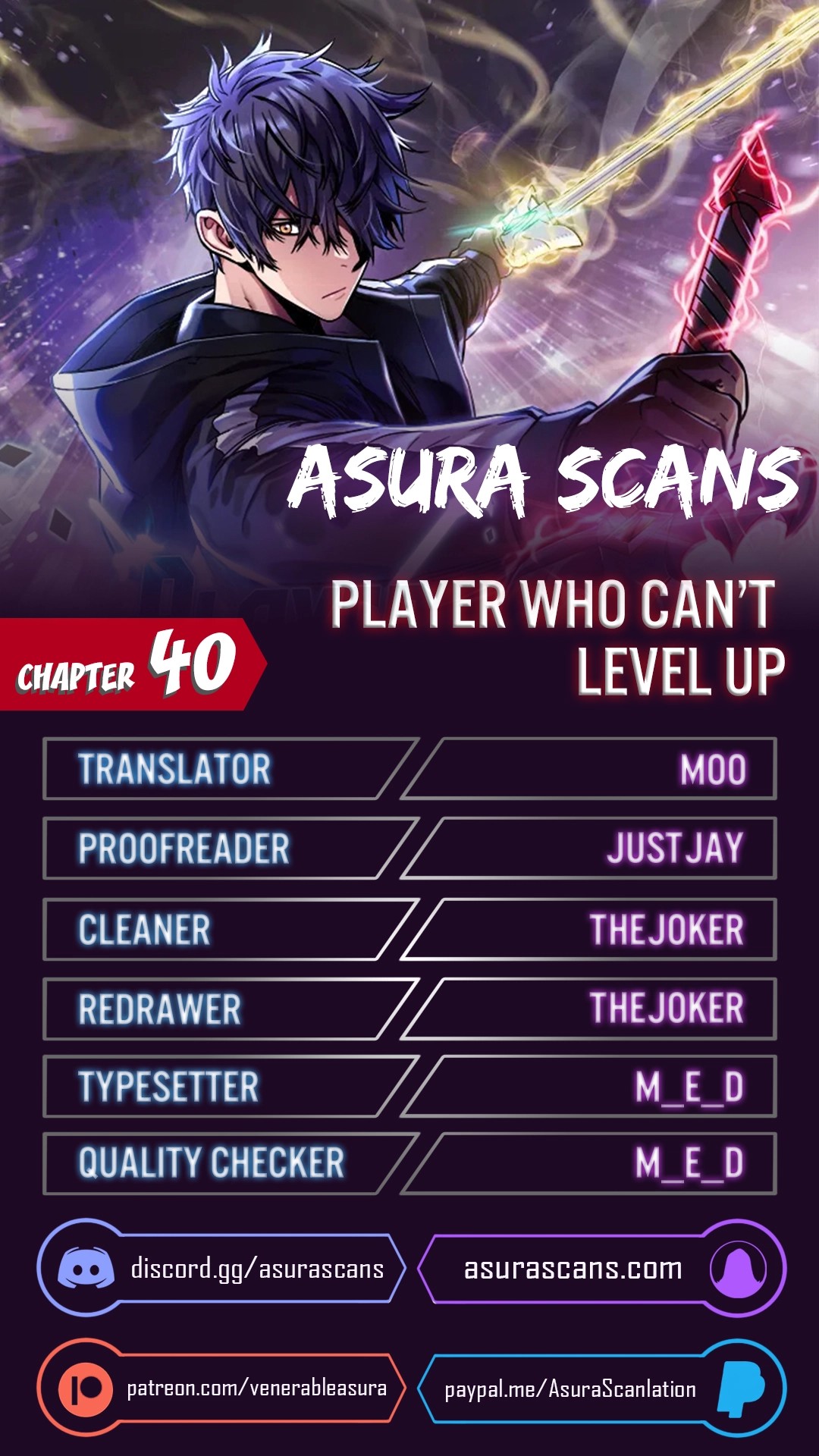 Player Who Can’t Level Up Chapter 40