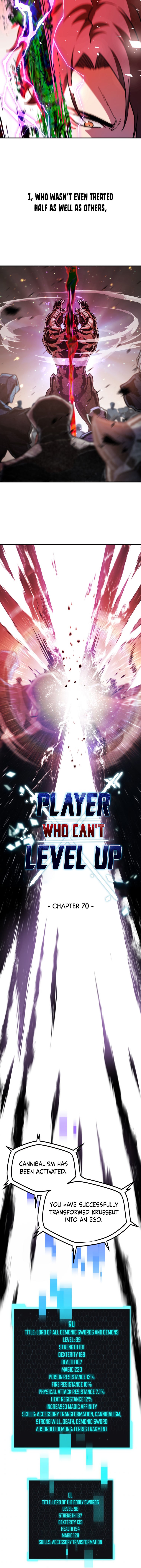 Player Who Can’t Level Up Chapter 70