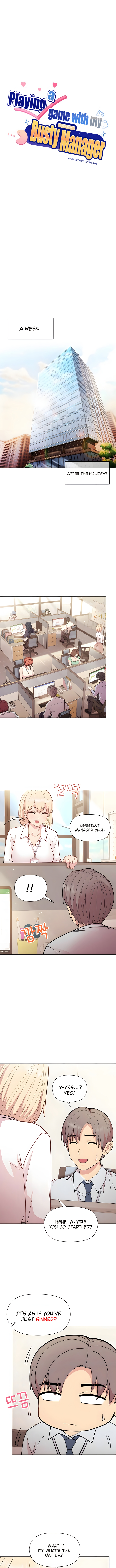 Playing a game with my Busty Manager Chapter 8