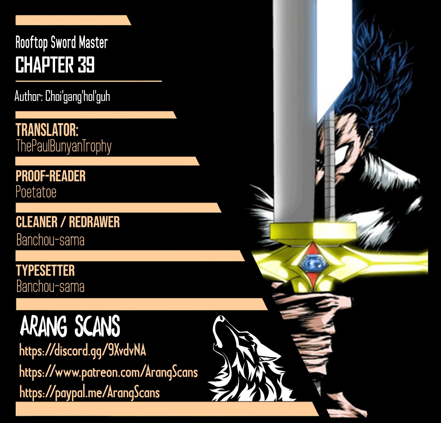 Rooftop Sword Master Chapter 39