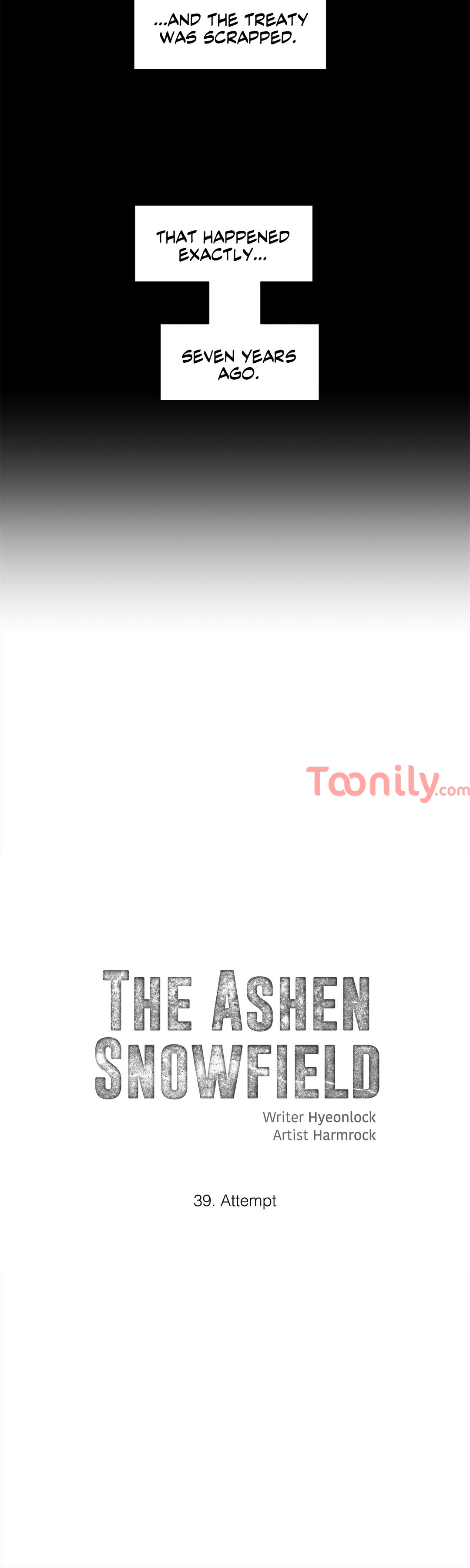 The Ashen Snowfield Chapter 39